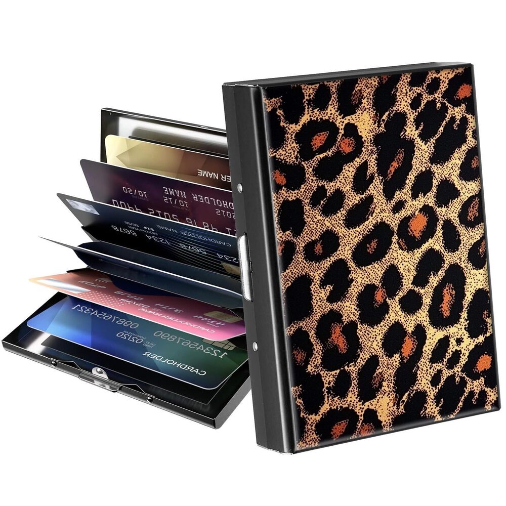 5880 Metal Wallet,Credit Card Holder ,RFID Blocking Card Holder Mini Slim